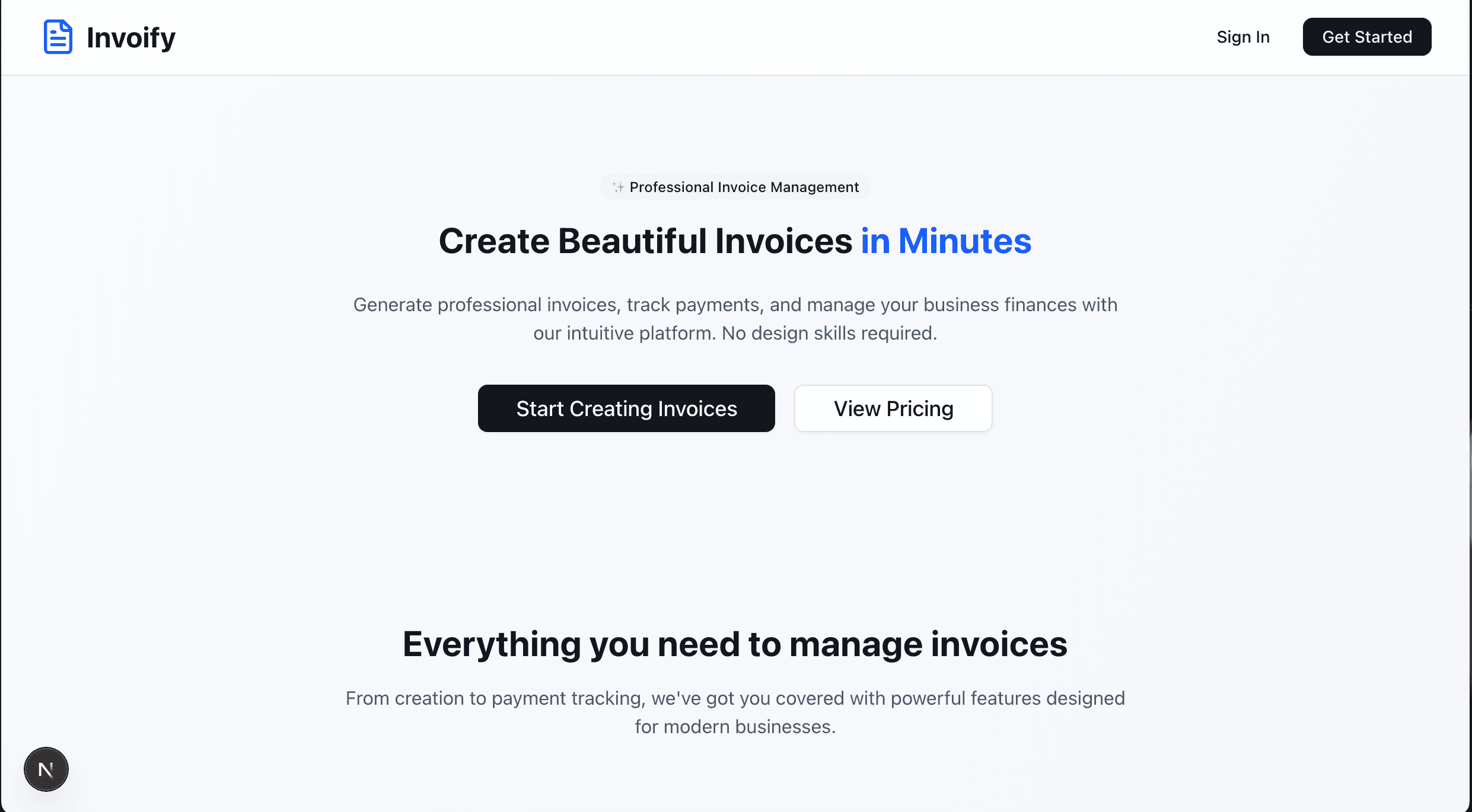 Invoify App