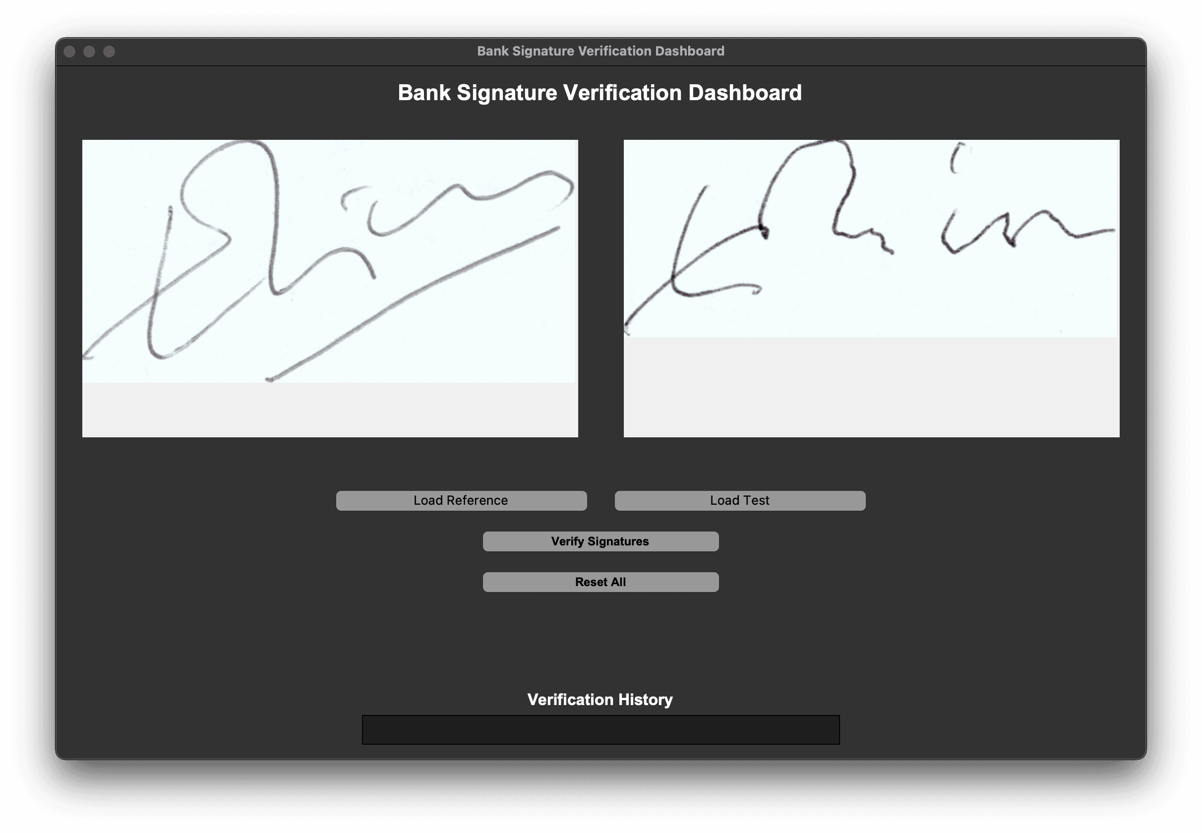 Verify Signature App